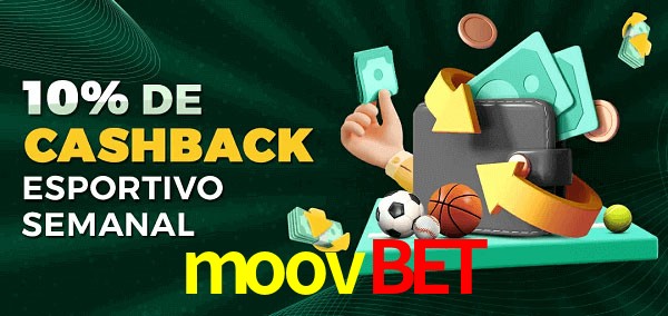 10% de bônus de cashback na moovbet